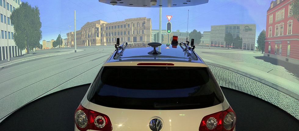 DLR Institut für Verkehrssystemtechnik - Virtual Reality Labor für Fahrerassistenzsystementwicklung